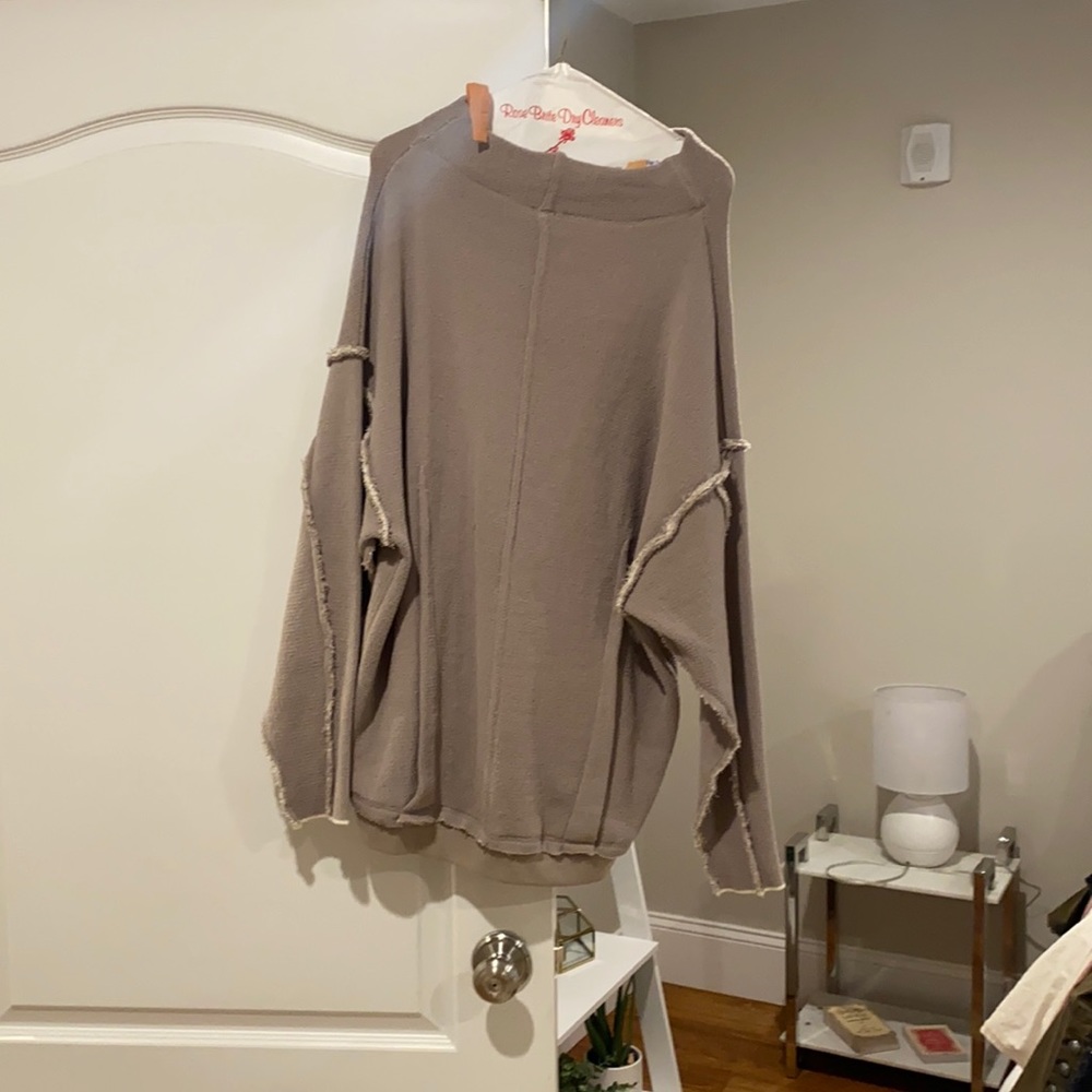 Free People Grey Sweater